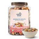Paper Boat Absolute Health Dry Fruits Mix, Premium Trail Mix | Healthy Mixed Nuts with Dry Fruits | Almonds | Cashews | Cranberry | Pumpkin Seeds | Candied Amla, Reusable Jar (1000g)