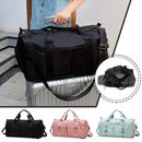Travel Sport Gym Tote Bags Womens Mens with Shoes Compartment and Pocket✨/  U9V9