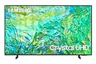 SAMSUNG 75-Inch Class Crystal UHD CU8000 Series with Object Tracking Sound Lite, Q-Symphony, Ultra Slim, Solar Remote, Smart TV with Alexa Built-in - [UN75CU8000FXZC][Canada Version] (2023)