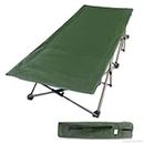 Inllex Folding Camping Cot, Portable Sleeping Bed for Camping Military Folding Bed with Carry Bag for Office Indoor Outdoor Hiking Hunting Bakcpacking, Hold Adult and Kids