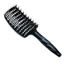 InStyler Vented Paddle Hair Brush - Helps Style Hair & Improve Dry Time - Includes Extended Rubber Teeth, Rubber Handle, and Vented Barrel for Airflow Control