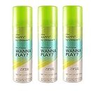 Wanna Play by Parfums De Coeur, 2.5 oz, Pack of 3