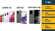 Samsung Galaxy S20FE 5G , S20 5G & S20 Ultra 5G  128GB Unlocked Smartphone A+