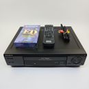 Sony SLV-678HF VCR w/ Cords VHS Player Recorder 4 Head HiFi - W/ Remote - Tested
