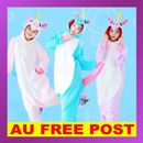 Adult Kids Royal Unicorn Pokemon Pikachu Charmandar Kigurumi Onesie Pajamas