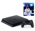 PS4 - console slim 500 GB #nero + FIFA 18 + controller originale ottime condizioni