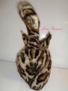 Muse Cat New Creation Real Fur Mink Cat Decorative Cat Real Fur Real Leather