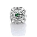 LG&S NFL 2010 Packers Super Bowl Championship Ring Replica Rugby Champion Collectibles Souvenirs for Friends Father Football Fans,Silver
