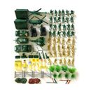 Kids Military Play Set 94 Piece Figures & Accessories Army Soldiers Toy for Kids