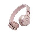 JBL Live 460NC kabelloser On-Ear Bluetooth-Kopfhörer in Rosa – Mit Noise-Cancelling und Sprachassistent – Für bis zu 50 Stunden Musikgenuss