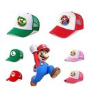 Super Mario Brothers Cartoon Sun Protection Breathable Hat Children Outdoor Cap