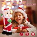 Christmas Gifts Dancing Booty Shaking Singing Santa Twisting Shaking⊙ Claus K2G1