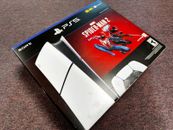 New Sony PlayStation 5 Slim Console Marvel’s Spider-Man 2 Bundle Digital Edition