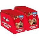 Drools Adult Wet Dog Food, Real Chicken and Chicken Liver Chunks in Gravy, 24 Packs (150g X 24)