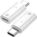 USB C Charger Adapter Compatible for Apple Pencil 1st Generation (2Pack,Charging ONLY),iPencil 1st Gen Male usbc Charging Converter for iPad 10,Notebook,Portable Charger