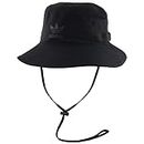 adidas Originals Webbing Boonie Bucket Hat, Black/Black, Large-XLarge