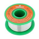Lead Free Solder Wire Rosin Core Flux 2.5% Sn99 Ag0.3 Cu0.7 Flow Dia0.032in Weight 0.11lb. for High Precision Electronics Soldering DIY Repair