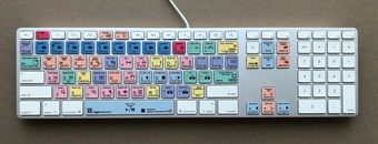 Logickeyboard Adobe Premiere Pro (Apple A1243 USB Wired Aluminum Keyboard)