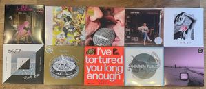 New and Sealed Mostly indie alternative rock vinyl job lot x10 LP records 12"