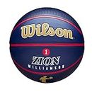 WILSON NBA Player Icon Outdoor Basketball - Zion Williamson, Size 7-29.5"