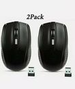 2 PACK Wireless  Mouse Bluetooth 2.4GHz Wireless PC Optical Mouse for Laptop PC