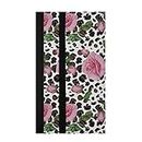 Abstract Leopard Refrigerator Door Handle Cover 2 Pcs Pink Roses Kitchen Appliance Decor Oven Microwave Dishwasher Stove Fridge Replacement Handles Gloves Protector