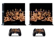 Adesivo skin Vinly ragazze 204 per Sony PS4 PlayStation 4 e 2 skin controller