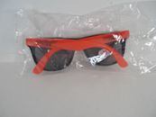 Discount Tire Promotional Sunglasses NIB UV Protection Black and Red Plastic