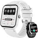 Reloj Inteligente Hombre Mujer con Llamadas: 1.83“ Smartwatch Impermeable Podómetro Smart Watch Pulsómetro Monitor de Sueño Presion Arterial 123 Modos Pulsera Actividad Deportivo para Android iOS