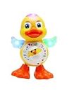 Gooyo GY-3004 Dancing Duck Toy with Vibrant Light Effect & Musial Sound | Best Dancing Toy Gifts/Toddlers/Babies/Girls/Boys | Yellow Color, Power Source: 3xAA Battery (Not Included)