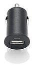 Slabo Mini Chargeur de Voiture USB - 1A - pour iPhone SE (2016 | 2020) | 6S | 7 | 7 Plus | 8 | 8 Plus Chargeur Voiture Camion - Noir