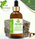 Pure Herbs Birch Tar 100% Pure & Natural Betula Alba Essential Oil