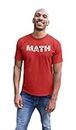 Bag It Deals Math, Symbols in Between - Clothes for Mathematics Lover -Foremost Gifting Material for Your Friends, Teachers, and Close Ones Red