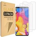 Mr.Shield [3-PACK] Designed For LG V40 ThinQ [Tempered Glass] Screen Protector with Lifetime Replacement