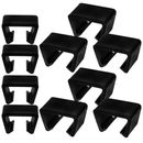  10 Pcs Outdoor Furniture Clip Pp Rattan Chair Clearance Wicker Chairs