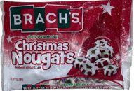 Brach's Christmas Nougats Candy 7 oz Bag - Wrapped Mint Candy FRESH (Exp 2024)