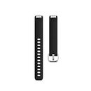 MASKED Silicone Adjustable Buckle Watch Band Compatible with Fitbit Inspire 2 smartband - BLACK