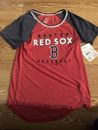 Boston Red Sox MLB Genuine Youth Girls Size T-Shirt New with Tags Sz XL 14/16
