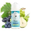 BEAR Flavors - Blueberry, Grape & Pear | 100ML | Sin Nicotina: 0mg | 70VG/30PG | E-Liquido para Cigarrillos Electronicos | Vaper | E Cigarette | E Shisha