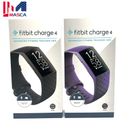 NUEVO Rastreador de Actividad Fitbit Charge 4 FB417BKBK GPS Frecuencia Cardíaca - Negro/Púrpura S&L