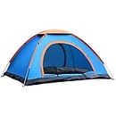 2 Person Picnic Polyester Camping Portable Waterproof House Tent 2 Person for Hiking/Travelling Tent - Multicolour