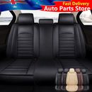 2/5-Seats Car Seat Covers PU Leather Front & Rear Cushion For Jeep Cherokee SE