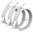 iPhone Charger Cord Lightning Cables, Original 2021 Upgraded [3Pack 6ft] Apple MFi Certified USB A Charging Cable for iPhone 13 12 11 Mini Pro XR Xs Max X SE 8 7 6 Plus iPad iPod AirPods - White