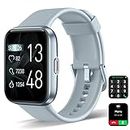 Smart Watch for Men Women [Answer/Make Call], 1.7" Touchscreen Fitness Tracker with Heart Rate Blood Oxygen Sleep Monitor Compatible with iPhone & Android, Alexa Built-in, IP68 Waterproof Watch