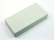 POPESQ® - Caja Plástico/Plastic Case Universal 120 x60 x 23mm con Compartimento para Pilas Gris/Grey Enclosure Battery #A272