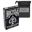 Stargazer Bicycle Cards - Cool Bicycle Deck - Includes Cipher Card Bag