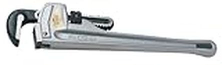 Ridgid R47057 Aluminum Straight Pipe Wrench, 12"