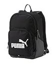 Puma Phase Backpack, Zaino Unisex-Adulto, Nero (Black), 31.5 x 43 x 13.5 cm