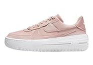 Nike Women's Air Force 1 PLT.AF.ORM Pink Oxford/Light Soft Pink (DJ9946 602), Pink Oxford/Light Soft Pink, 9.5