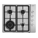Devanti Gas Cooktop 60cm Kitchen Stove 4 Burner Cook Top NG LPG Stainless Steel